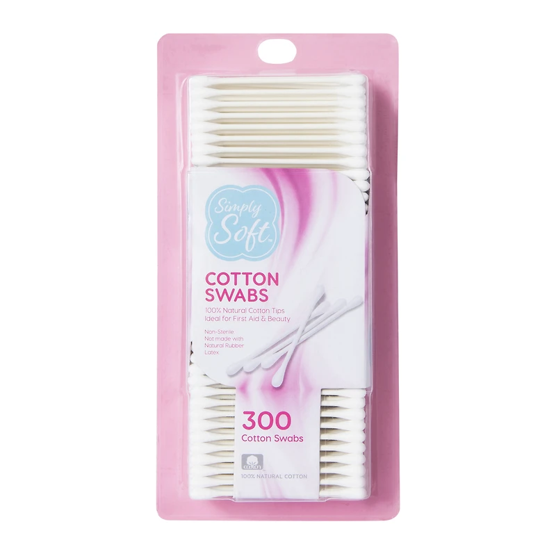 simply soft™ cotton swabs 300-count