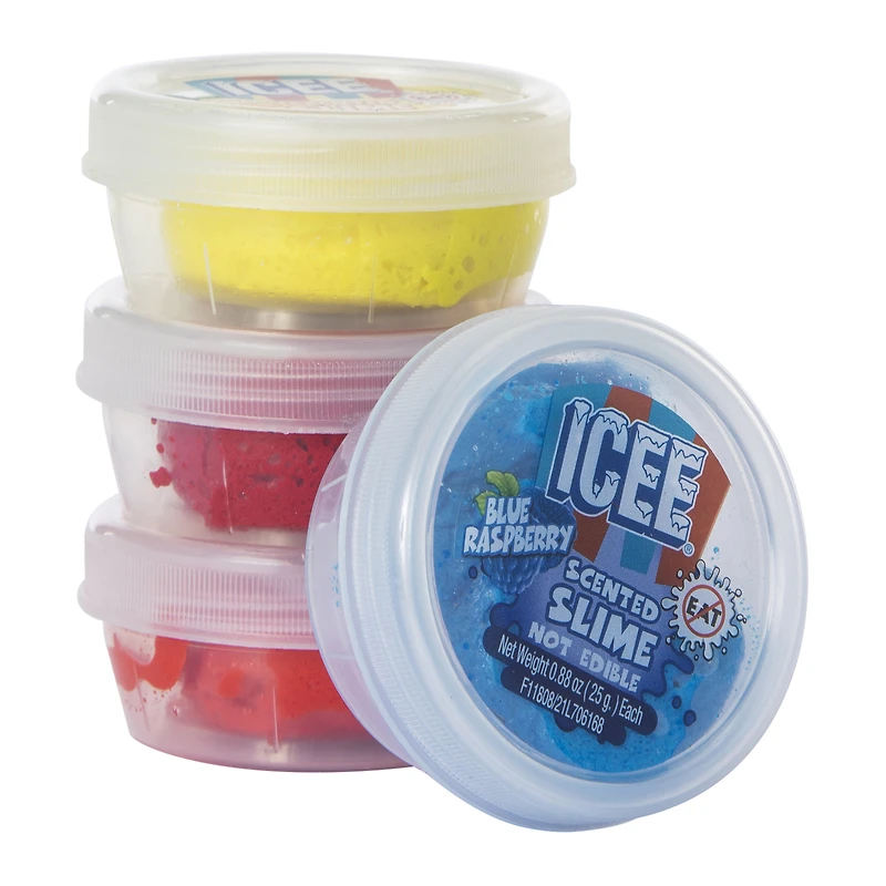 icee® scented slime 4-pack