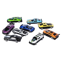 die-cast toy vehicles 9-pack