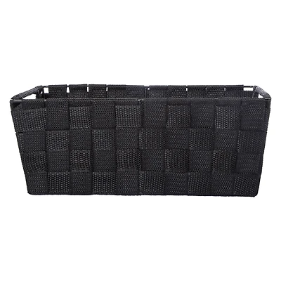 nylon woven storage basket 11.5in x 6.5in