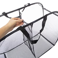 mesh double laundry hamper 27in x 21in