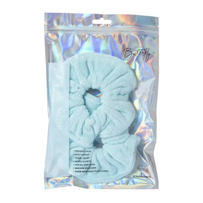 towel scrunchies 2-pack