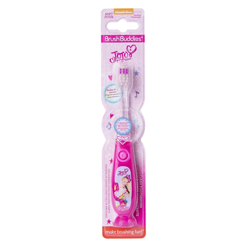 jojo siwa flash toothbrush brush buddies