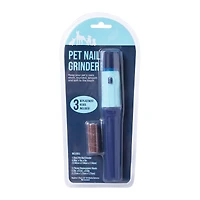pet nail grinder with 3 replacement heads
