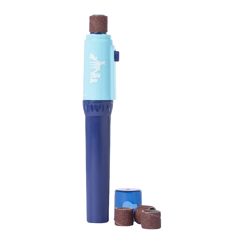 pet nail grinder with 3 replacement heads
