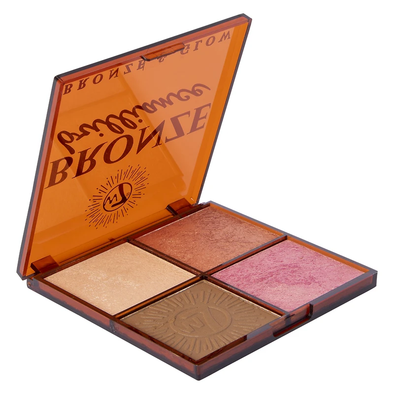 w7® bronze brilliance & glow makeup palette