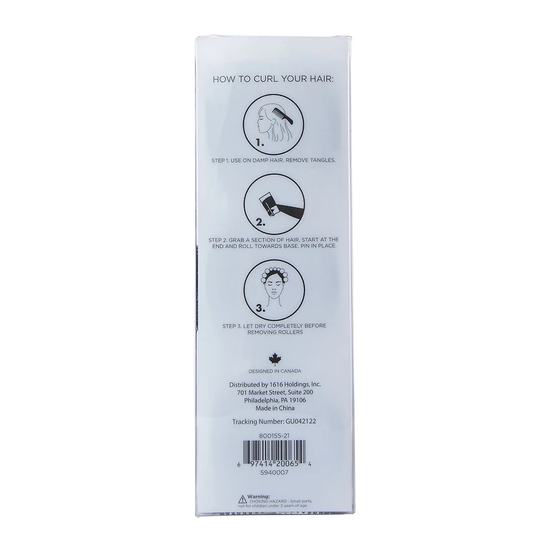 self-grip hair rollers 6-pack