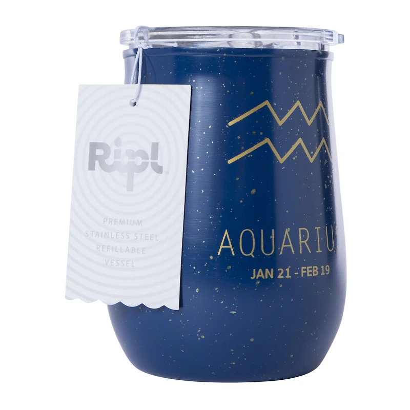 zodiac sign stainless steel sipper 20oz