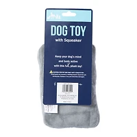 good boy games crinkle plush dog toy 7in