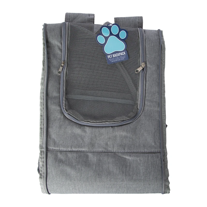 foldable pet backpack 12.25in x 16in