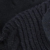 juniors 2-in-1 knit gloves w/ tech tips - brown