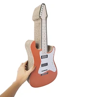 guitar cat scratcher with catnip 21.6in