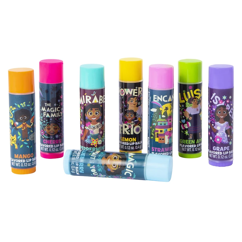 Disney Encanto flavored lip balm 8-count
