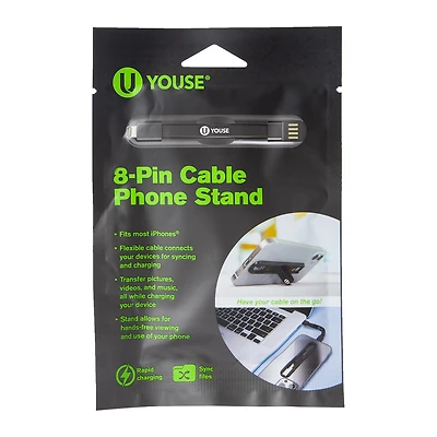 8-pin cable phone stand