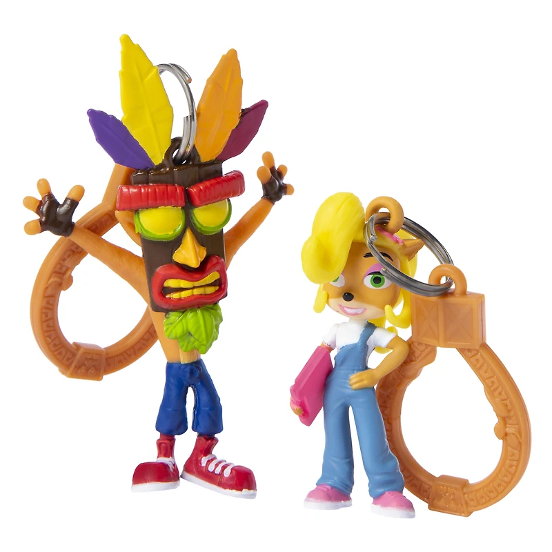 crash bandicoot™ backpack hanger blind bag