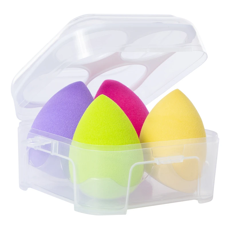 egg shape beauty sponges 4-count