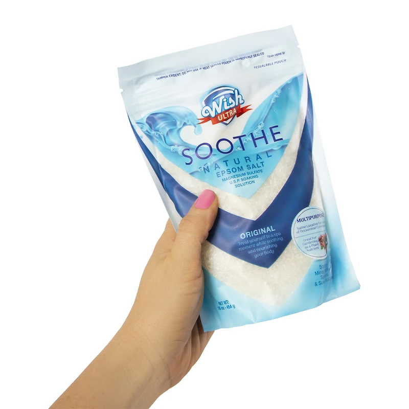 wish ultra natural epsom salts 16oz