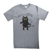 Look, I'm A Hooman, Dur Dur Dur' Cat Graphic Tee