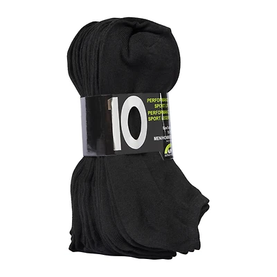 men's performance sport lite low-cut socks 10-pack