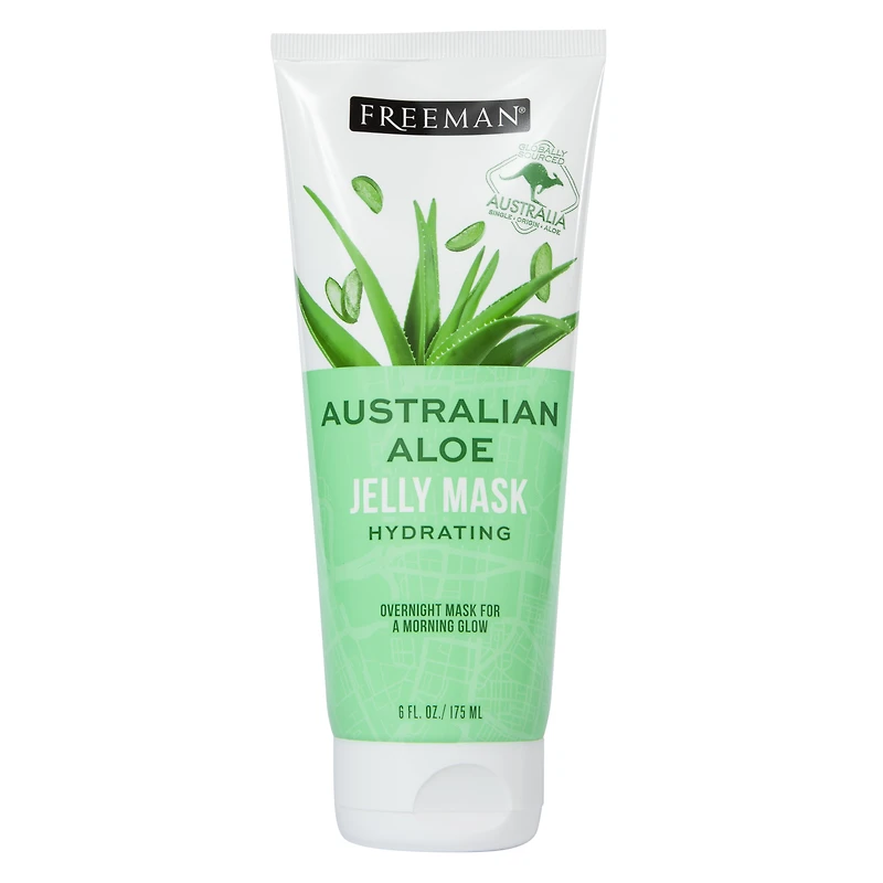 freeman® australian aloe jelly hydrating face mask 6oz