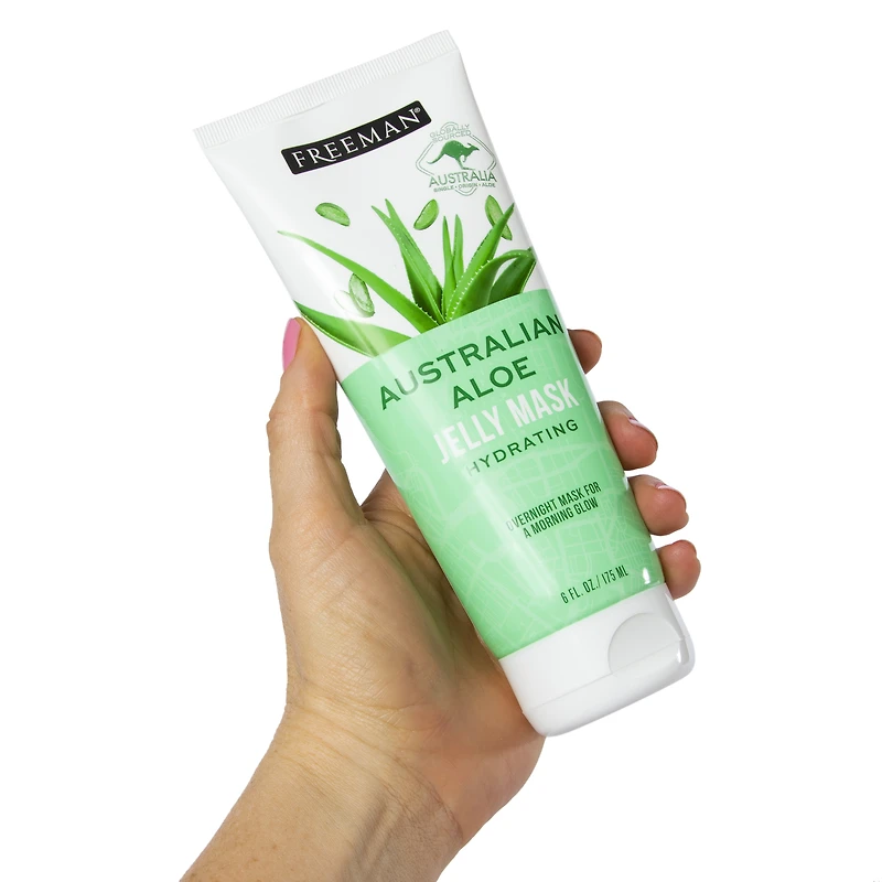freeman® australian aloe jelly hydrating face mask 6oz