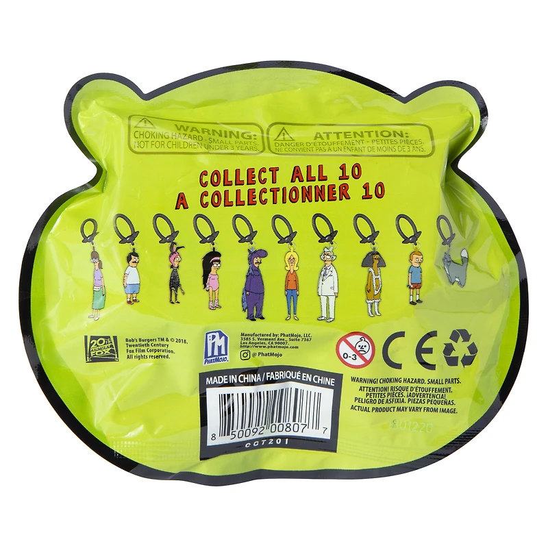 bob's burgers™ collector clips™ series 2 blind bag