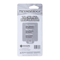 ticonderoga® mini neon erasers 5-count