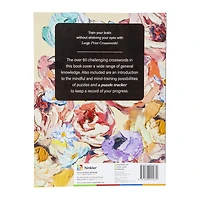 large print crossword puzzles book