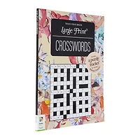 large print crossword puzzles book