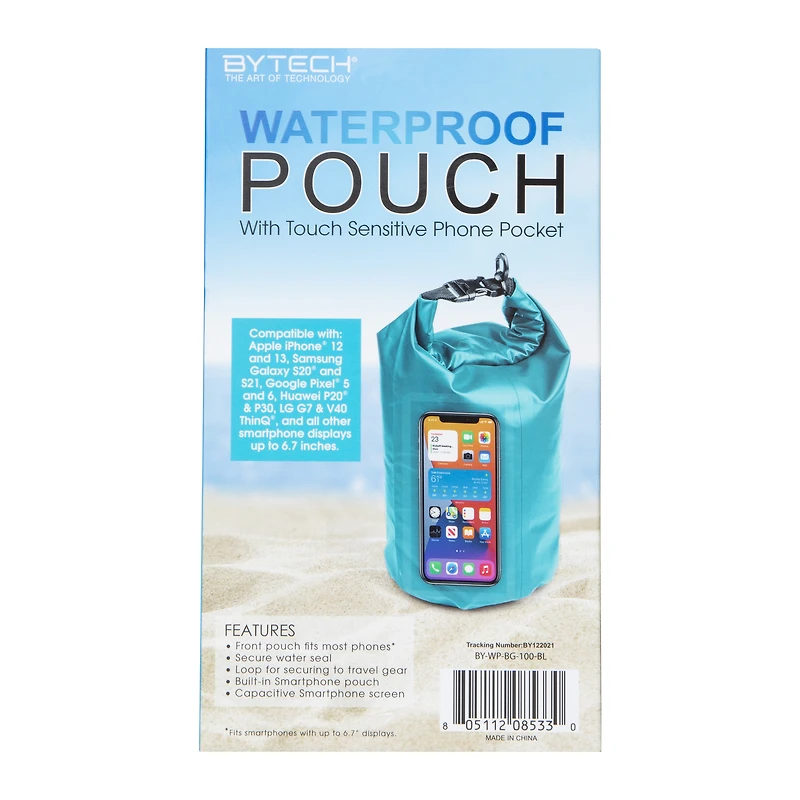 waterproof tech pouch