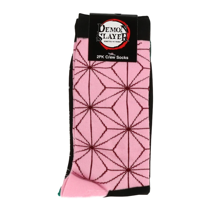 2-pack demon slayer™ mens crew socks