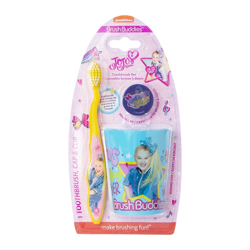 brush buddies® jojo siwa™ toothbrush set