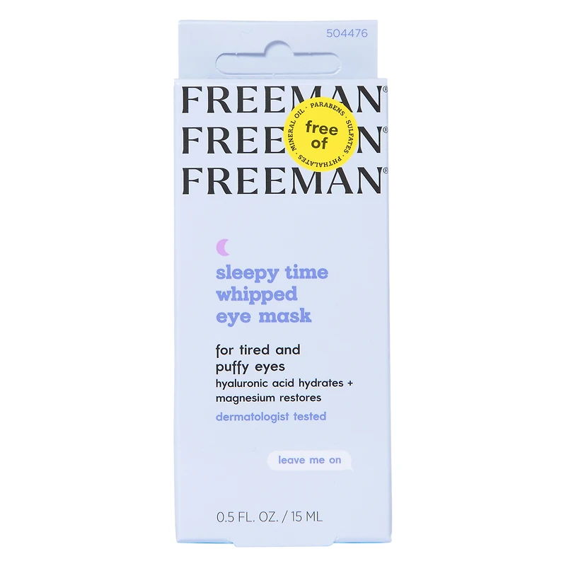 freeman® sleepy time whipped eye mask 0.5oz