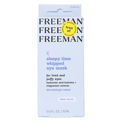 freeman® sleepy time whipped eye mask 0.5oz