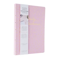 guided weekly reflections journal 6in x 8in