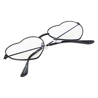 ladies heart blue light blocking glasses