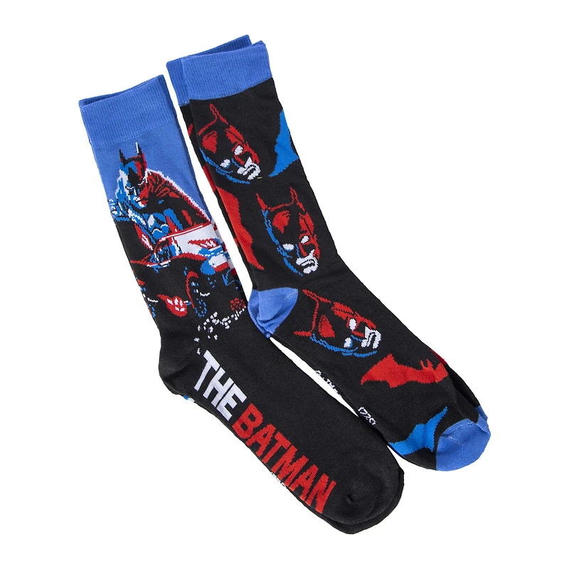2-pack batman™ young men's crew socks