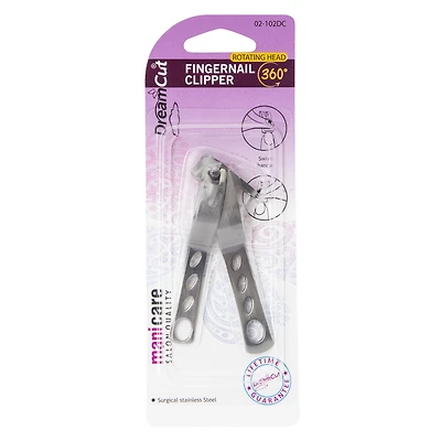 360-degree rotating fingernail clipper