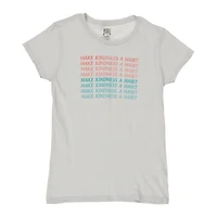 juniors 'make kindness a habit' graphic tee