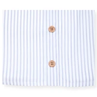 striped button down co-ord skirt