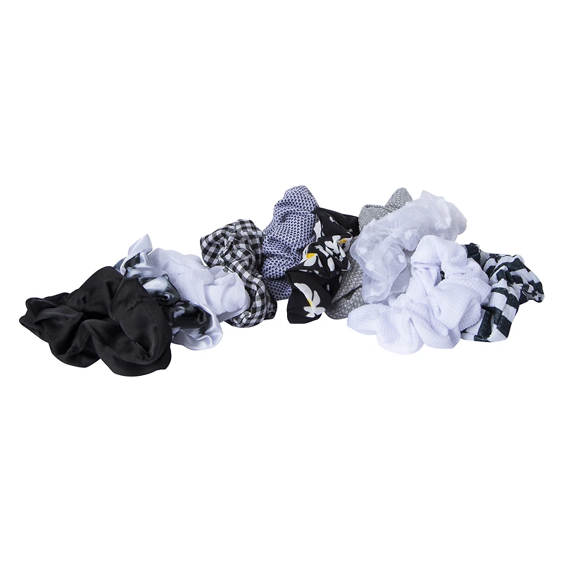 assorted scrunchies 10-pack