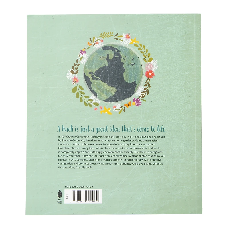 101 organic gardening hacks book
