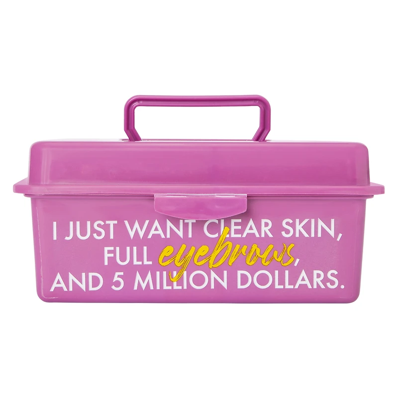 cosmetic organizer case 9.6in x 5.6in