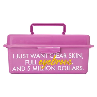 cosmetic organizer case 9.6in x 5.6in