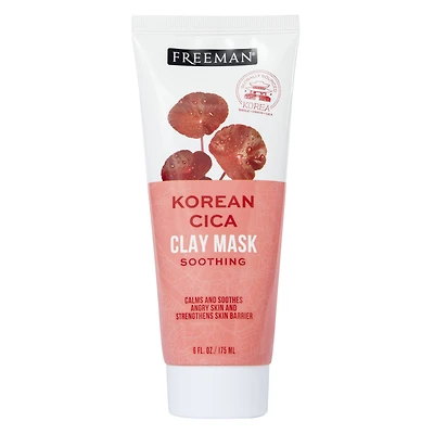 freeman® soothing korean cica clay mask 6oz