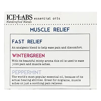 ice labs handcrafted essential oil blends for muscle relief 3-pack