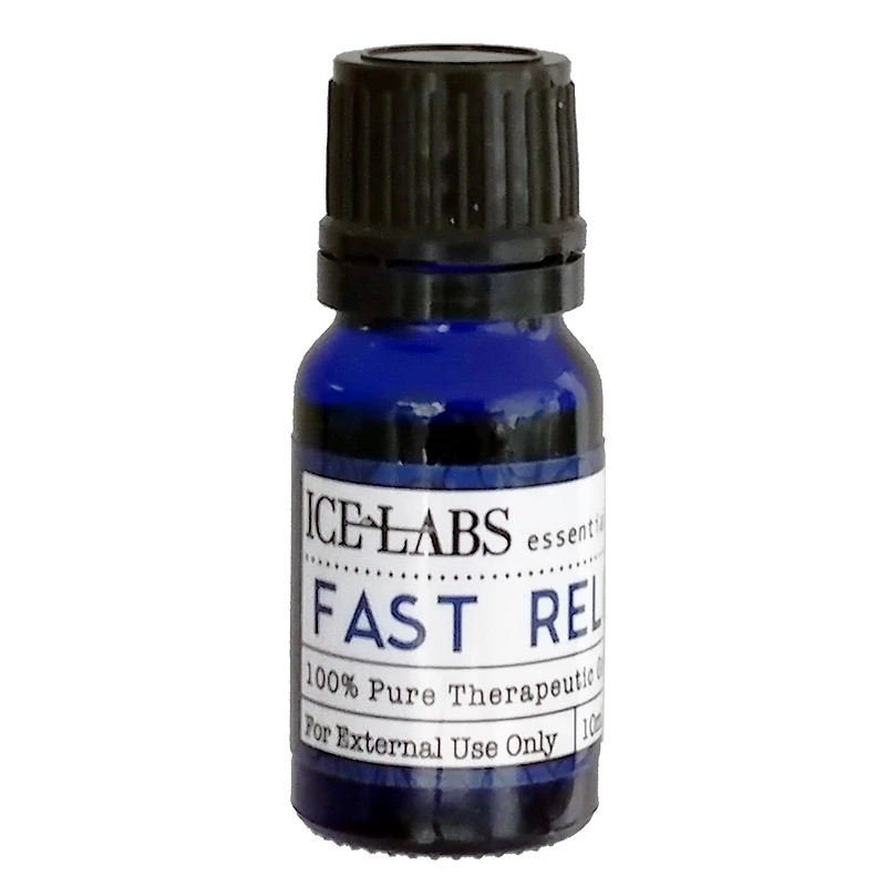 ice labs handcrafted essential oil blends for muscle relief 3-pack