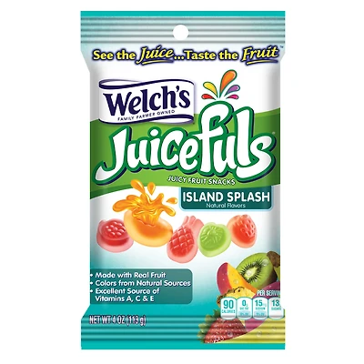 welch's® juicefuls® island splash juicy fruit snacks 4oz