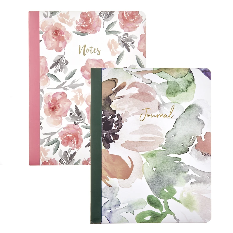 composition notebook & journal set 2-pack