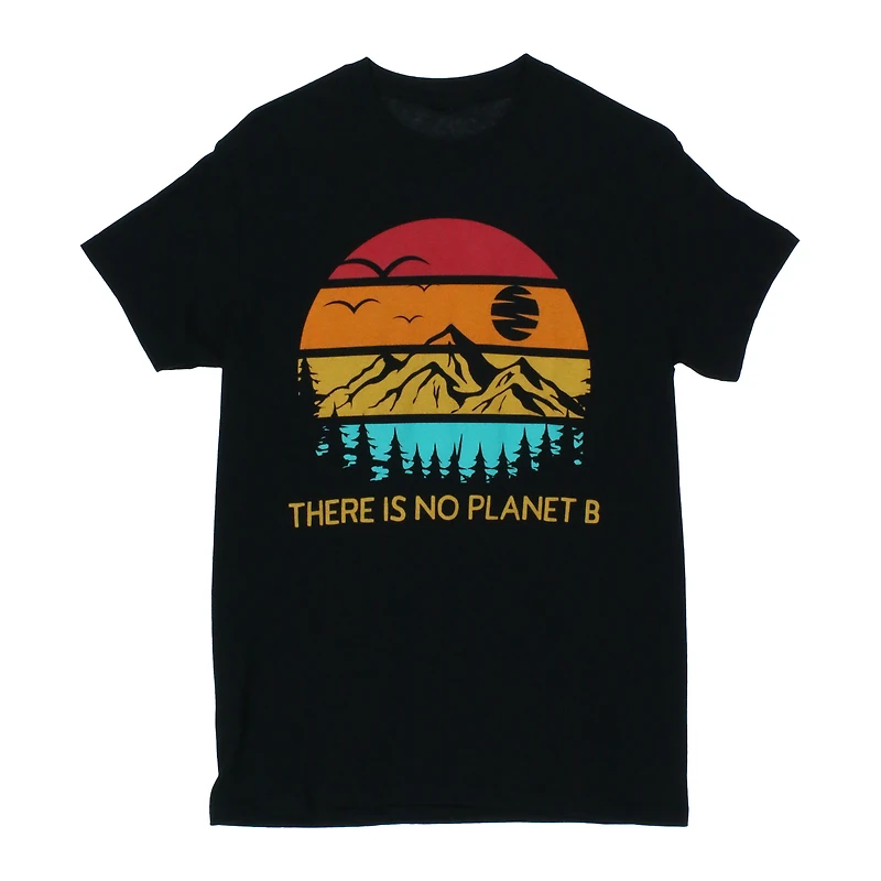'there is no planet B' graphic tee